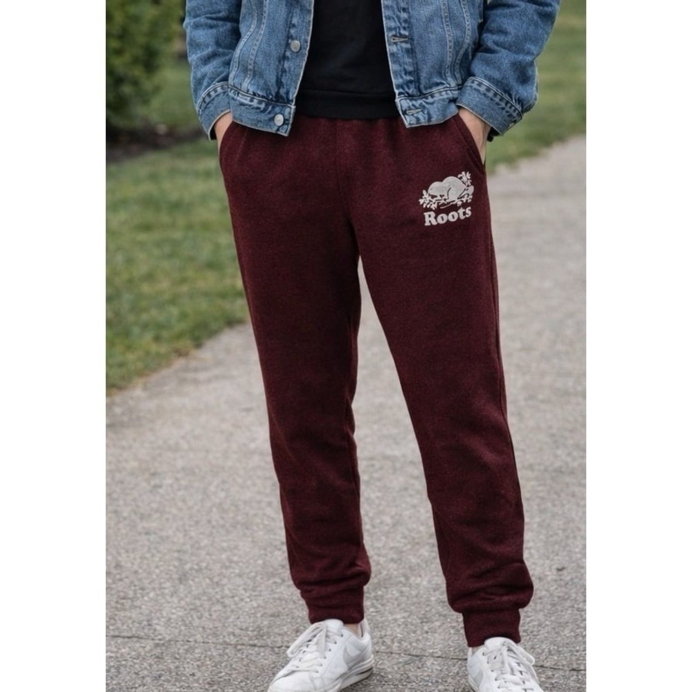 Roots Red Jogger Sweat pants